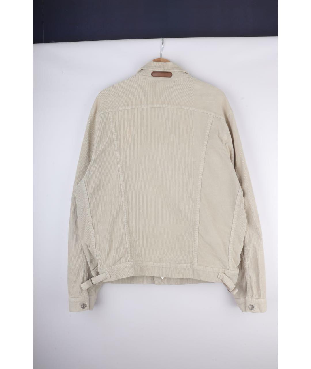 TOM FORD Бежевая хлопковая куртка, фото 2