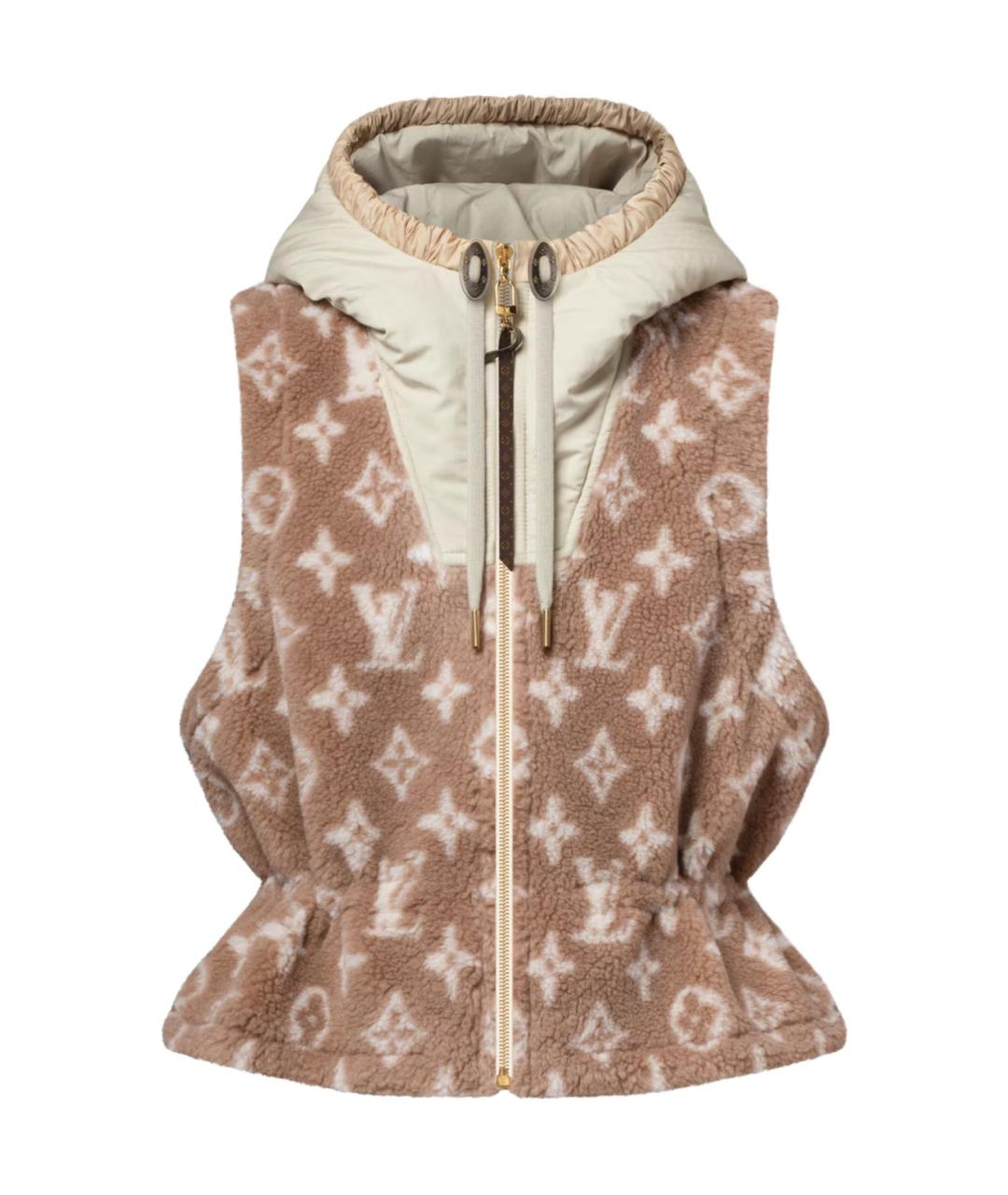 LOUIS VUITTON Коричневый жилет, фото 1
