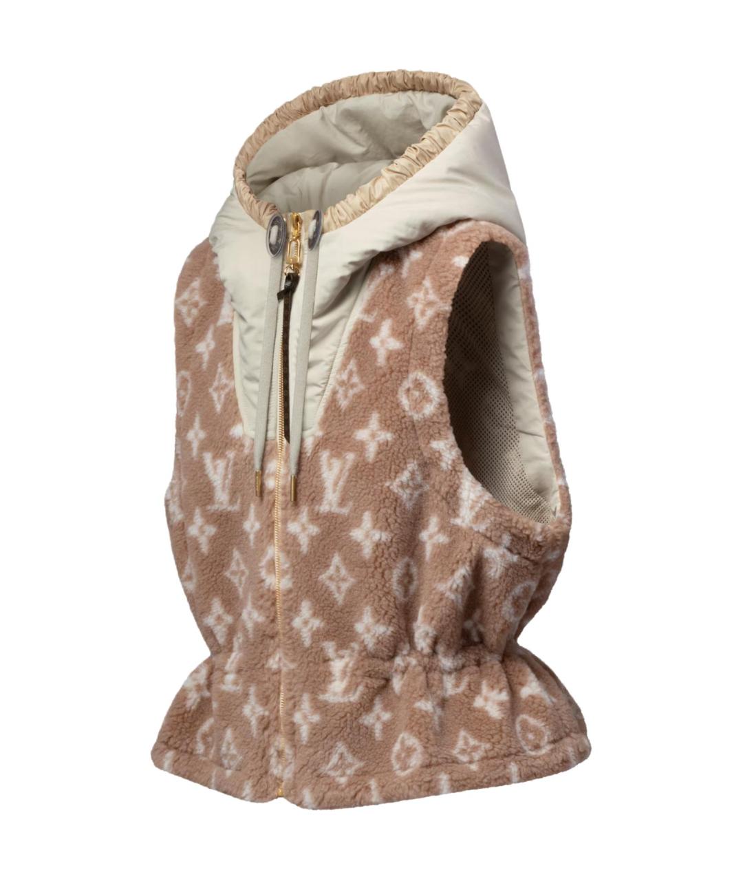 LOUIS VUITTON Коричневый жилет, фото 3