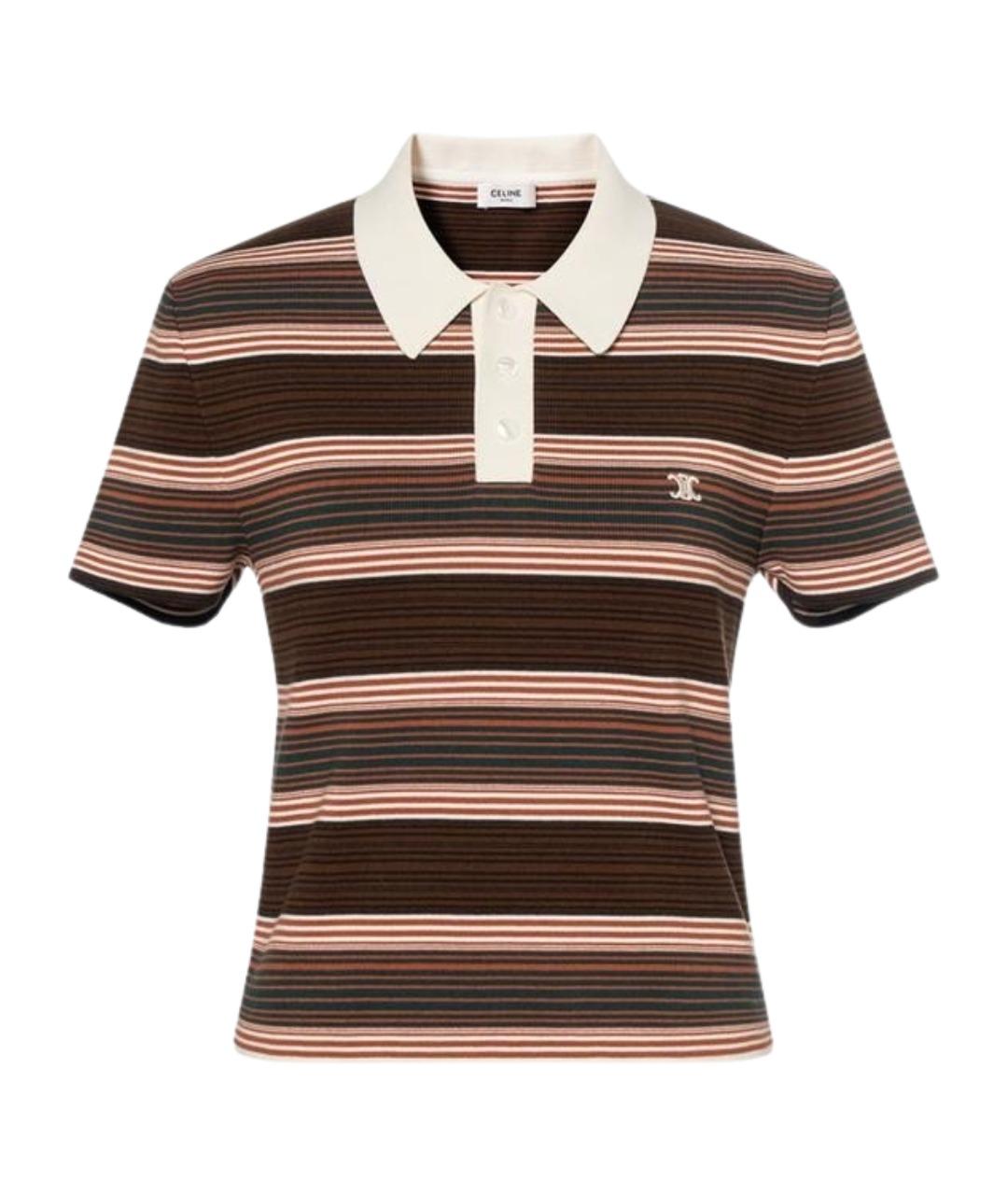 CELINE Коричневая рубашка, фото 1