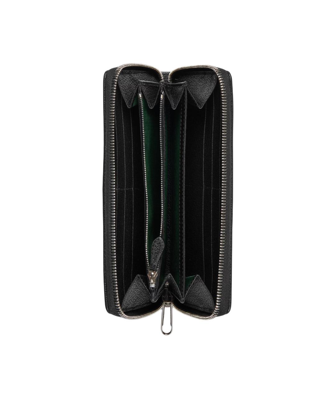 GUCCI Черный кошелек, фото 4