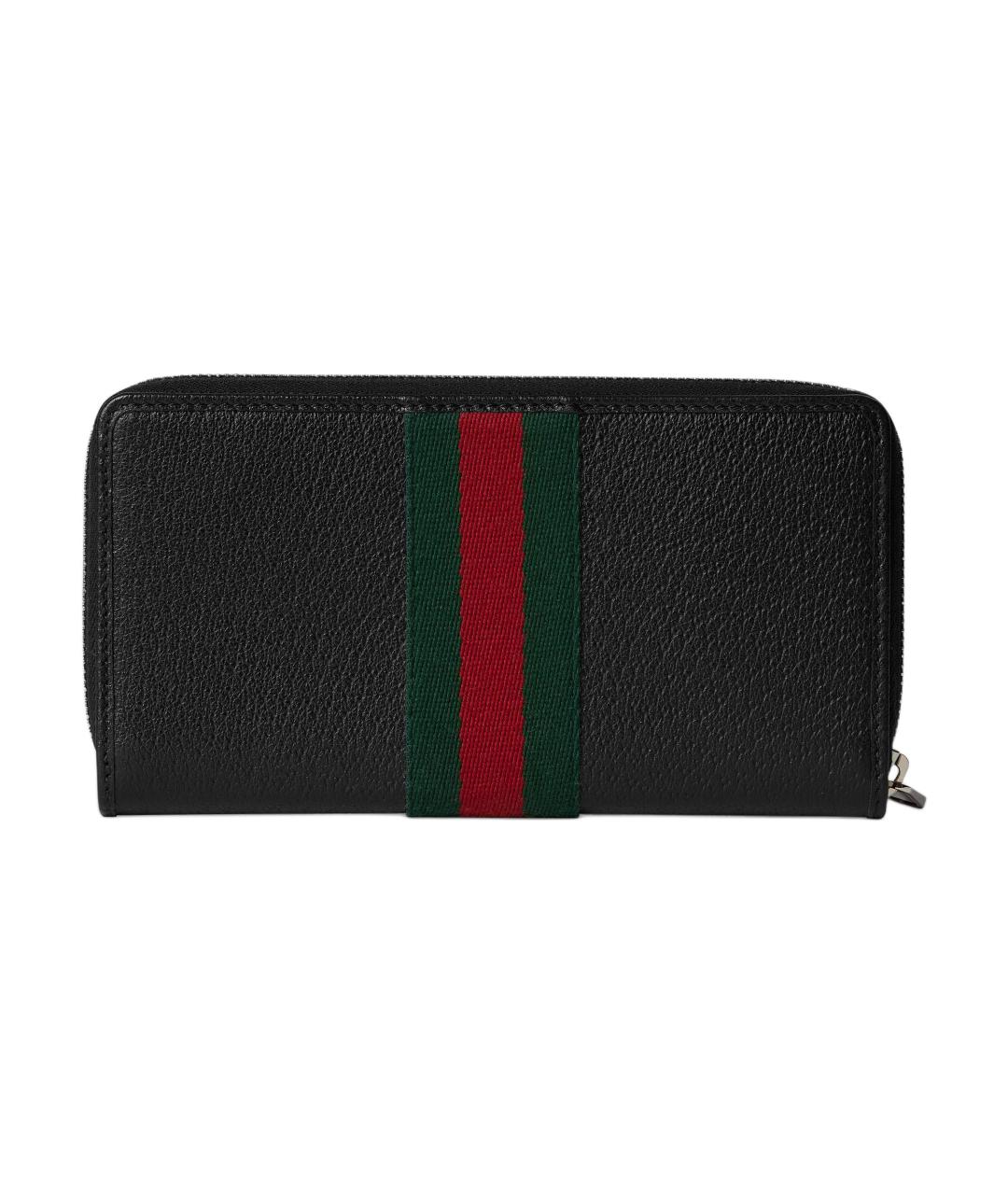 GUCCI Черный кошелек, фото 3