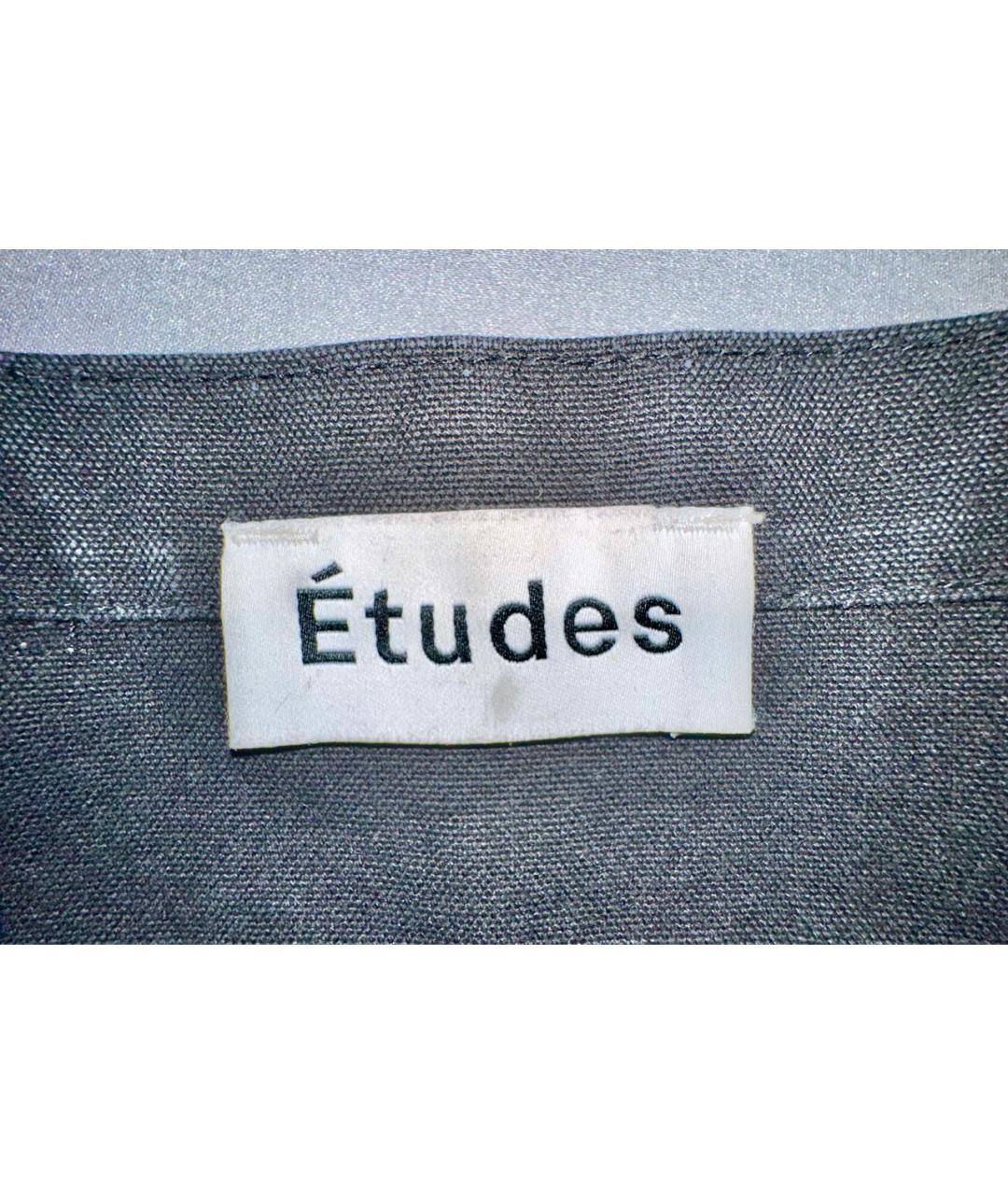 ETUDES Черная деним сумка тоут, фото 4