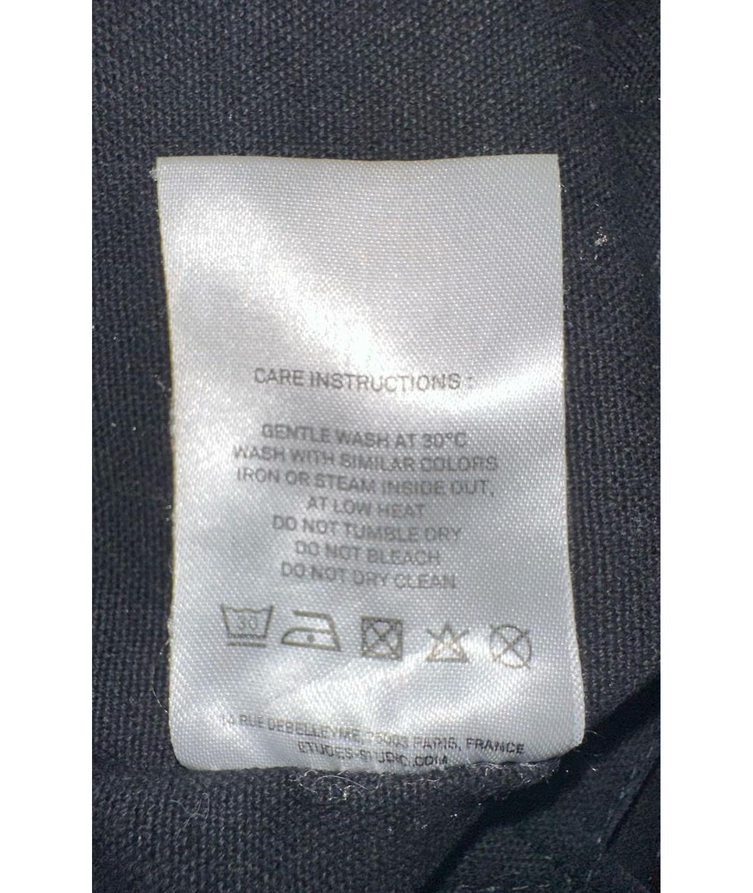 ETUDES Черная деним сумка тоут, фото 6