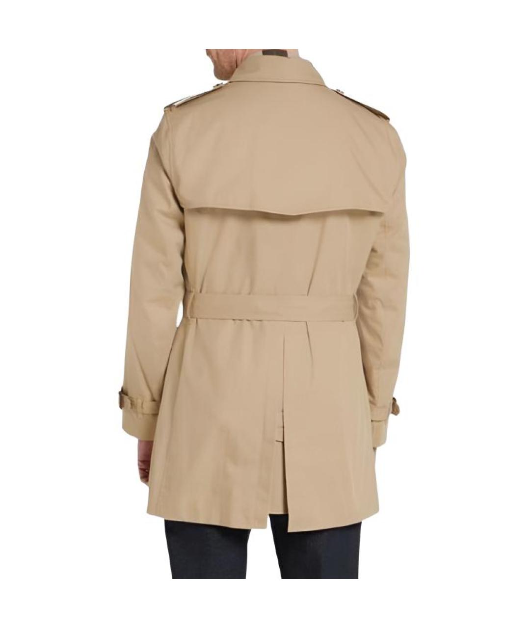 BURBERRY Коричневый тренч / плащ, фото 2