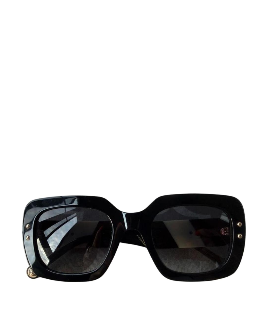 CAROLINA HERRERA Черные пластиковые солнцезащитные очки, фото 1