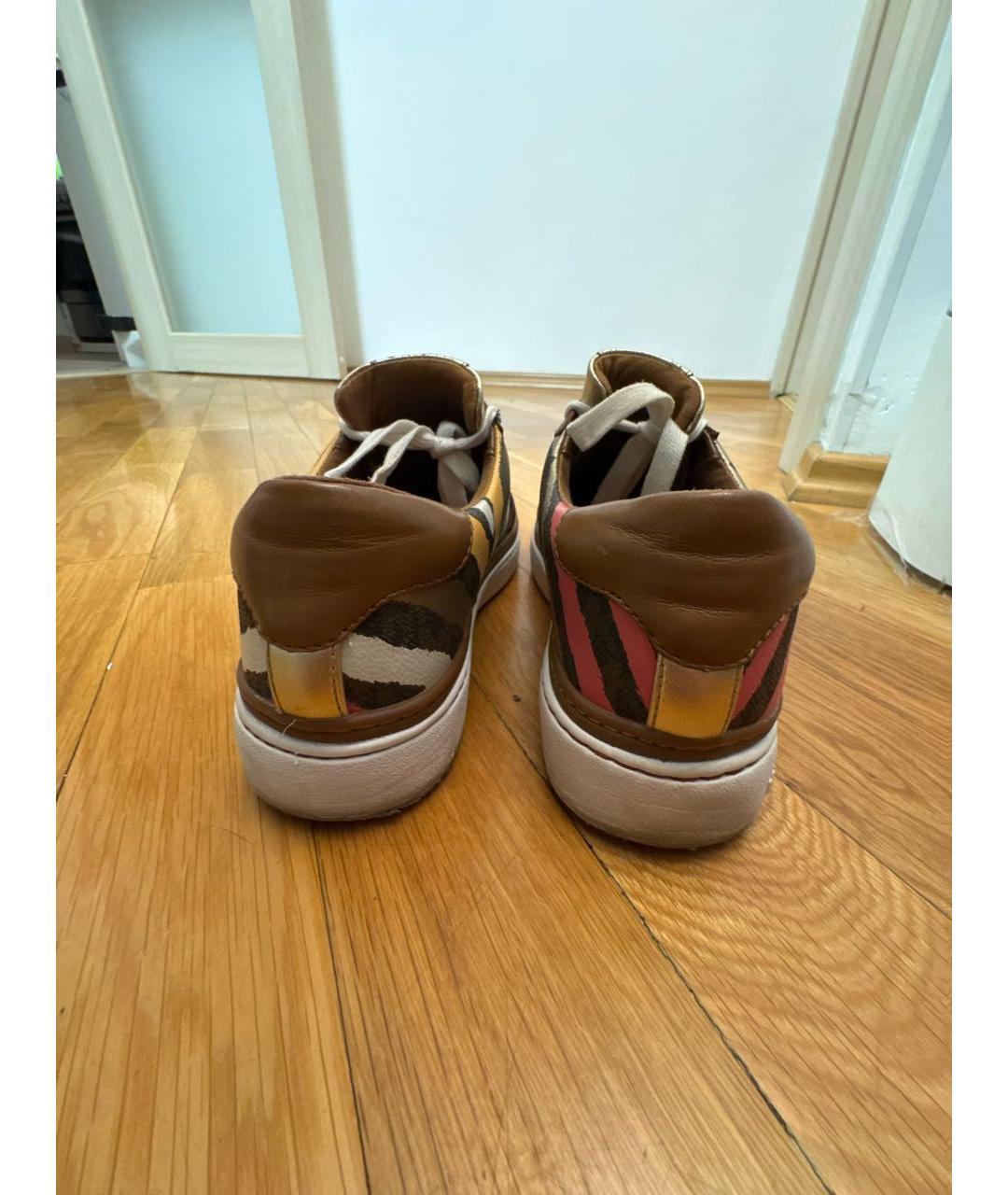 MICHAEL KORS Мульти кожаные кеды, фото 4