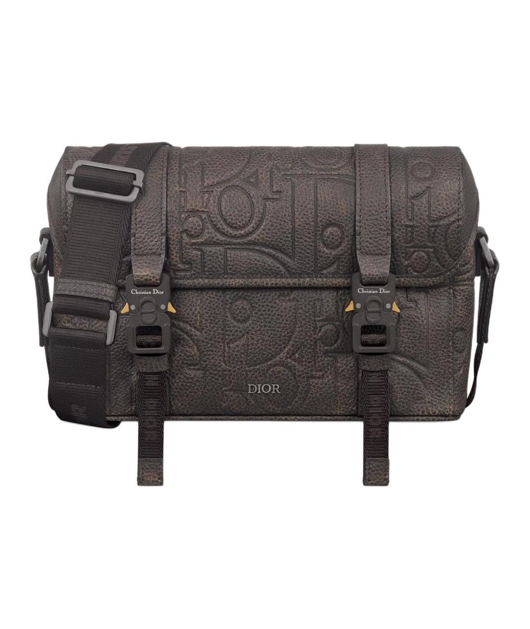 CHRISTIAN DIOR Коричневая сумка на плечо, фото 1