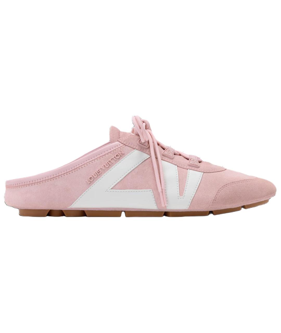 LOUIS VUITTON Розовые мюли, фото 1