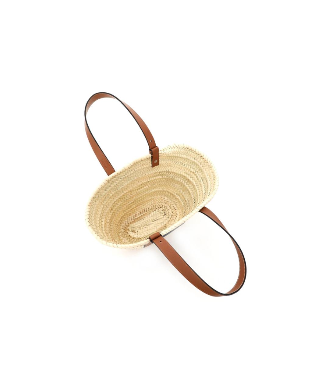 LOEWE Бежевая сумка через плечо, фото 4