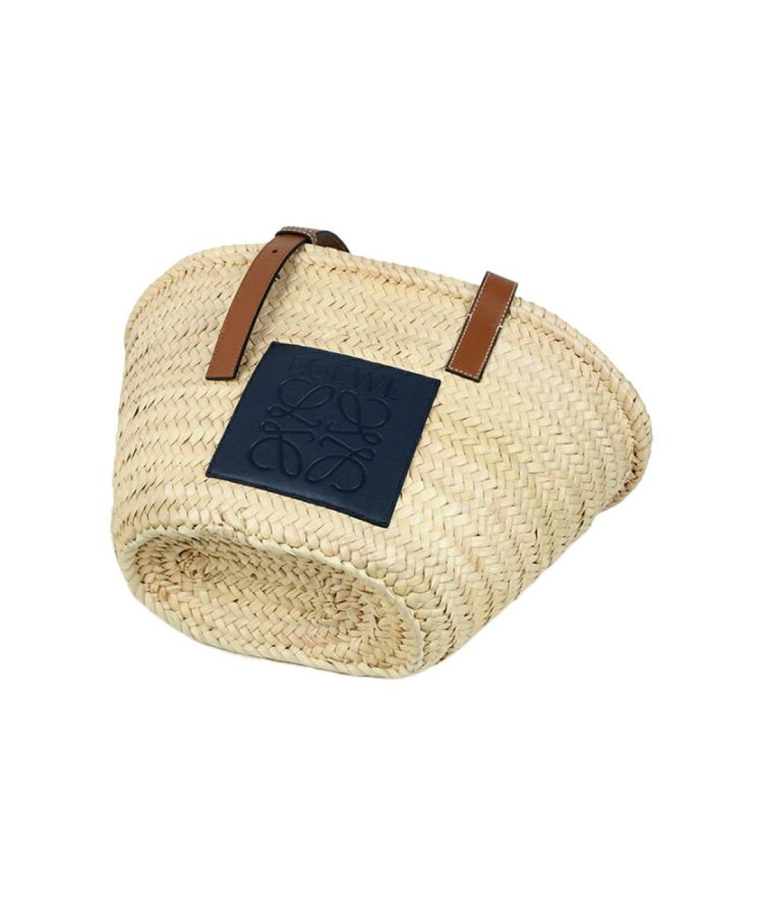 LOEWE Бежевая сумка через плечо, фото 5