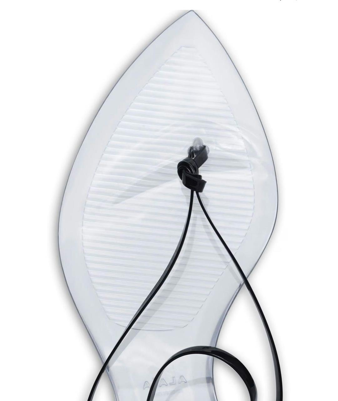 ALAIA Черные кожаные шлепанцы, фото 3