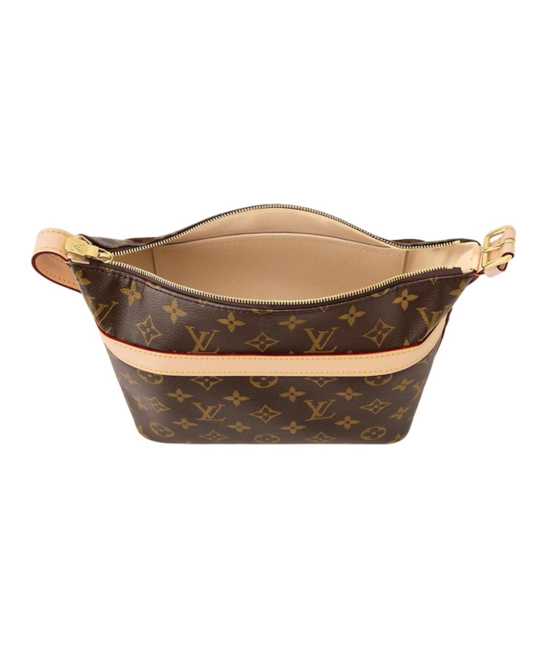 LOUIS VUITTON Коричневая косметичка, фото 5