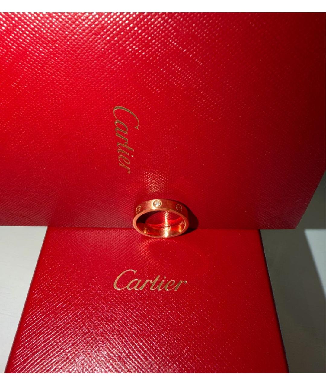 CARTIER Золотое кольцо из розового золота, фото 5