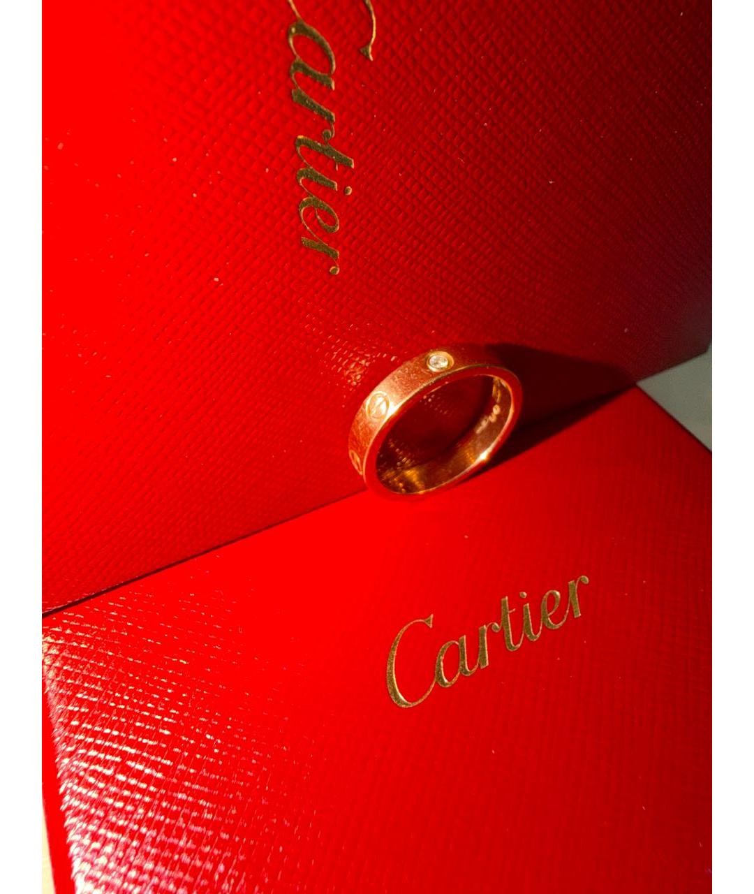 CARTIER Золотое кольцо из розового золота, фото 2