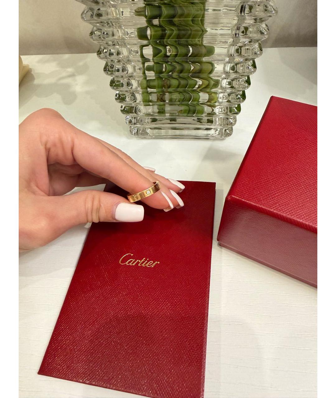 CARTIER Золотое кольцо из розового золота, фото 3