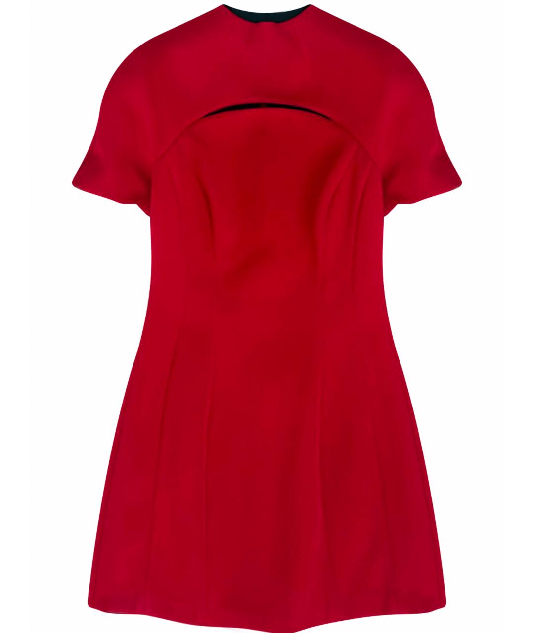 VERSACE Красное коктейльное платье, фото 1