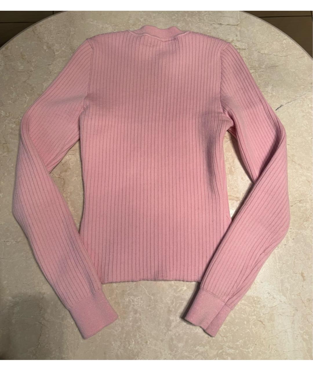 VETEMENTS Розовый шерстяной джемпер / свитер, фото 2