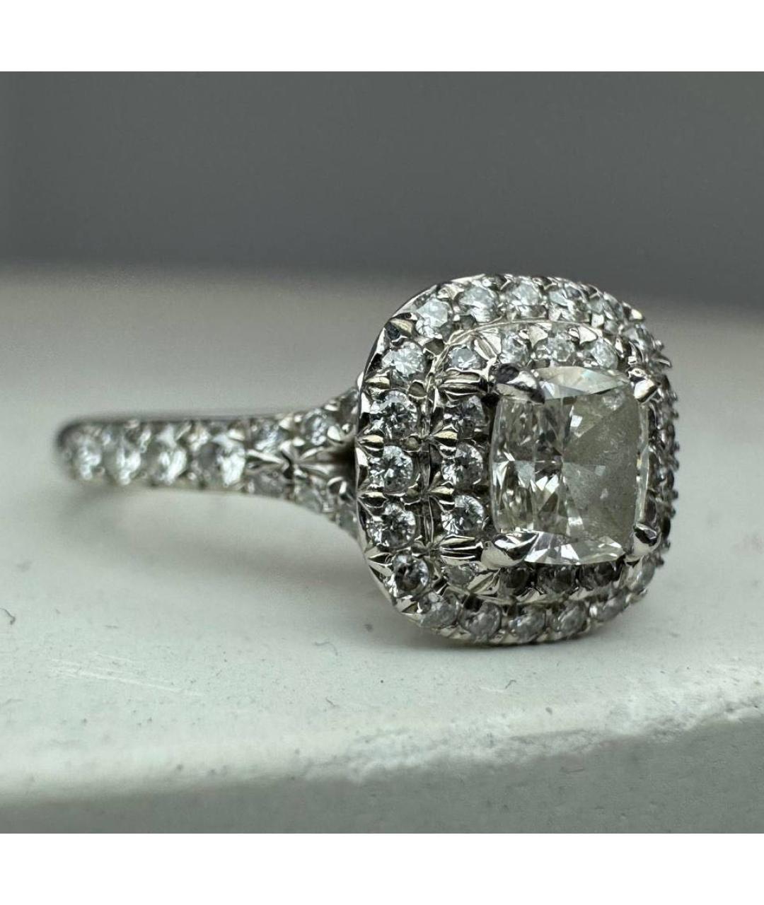 TIFFANY&CO Серебряное платиновое кольцо, фото 4