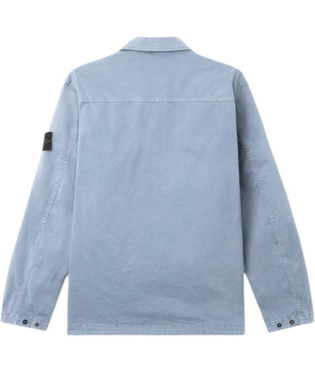 STONE ISLAND Синяя рубашка, фото 2