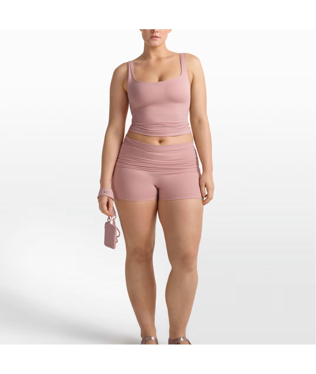 NIKE Розовая майка, фото 2