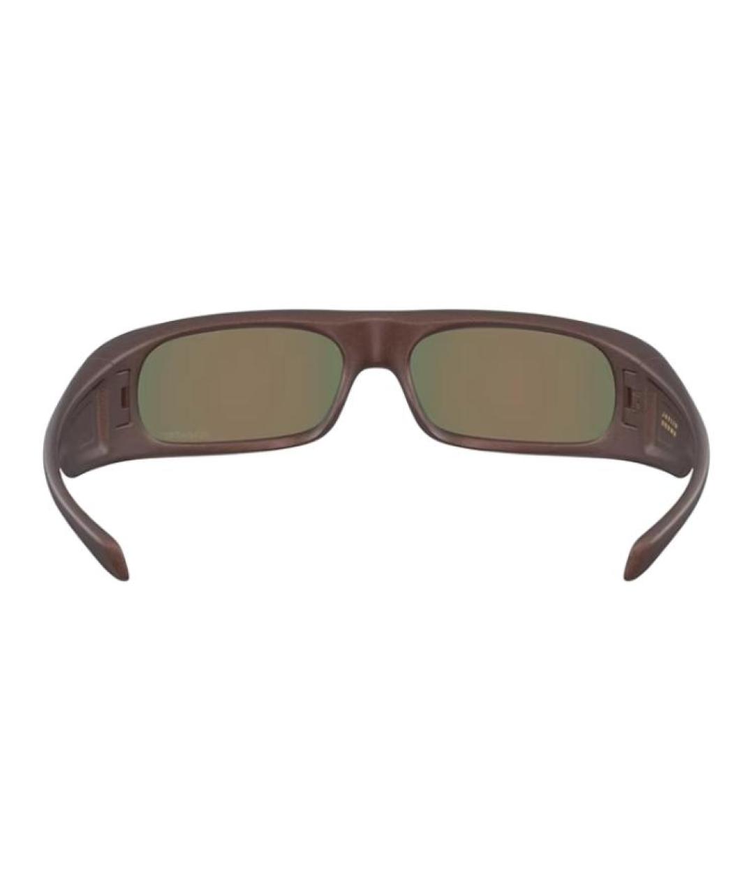 OAKLEY Коричневые пластиковые солнцезащитные очки, фото 4