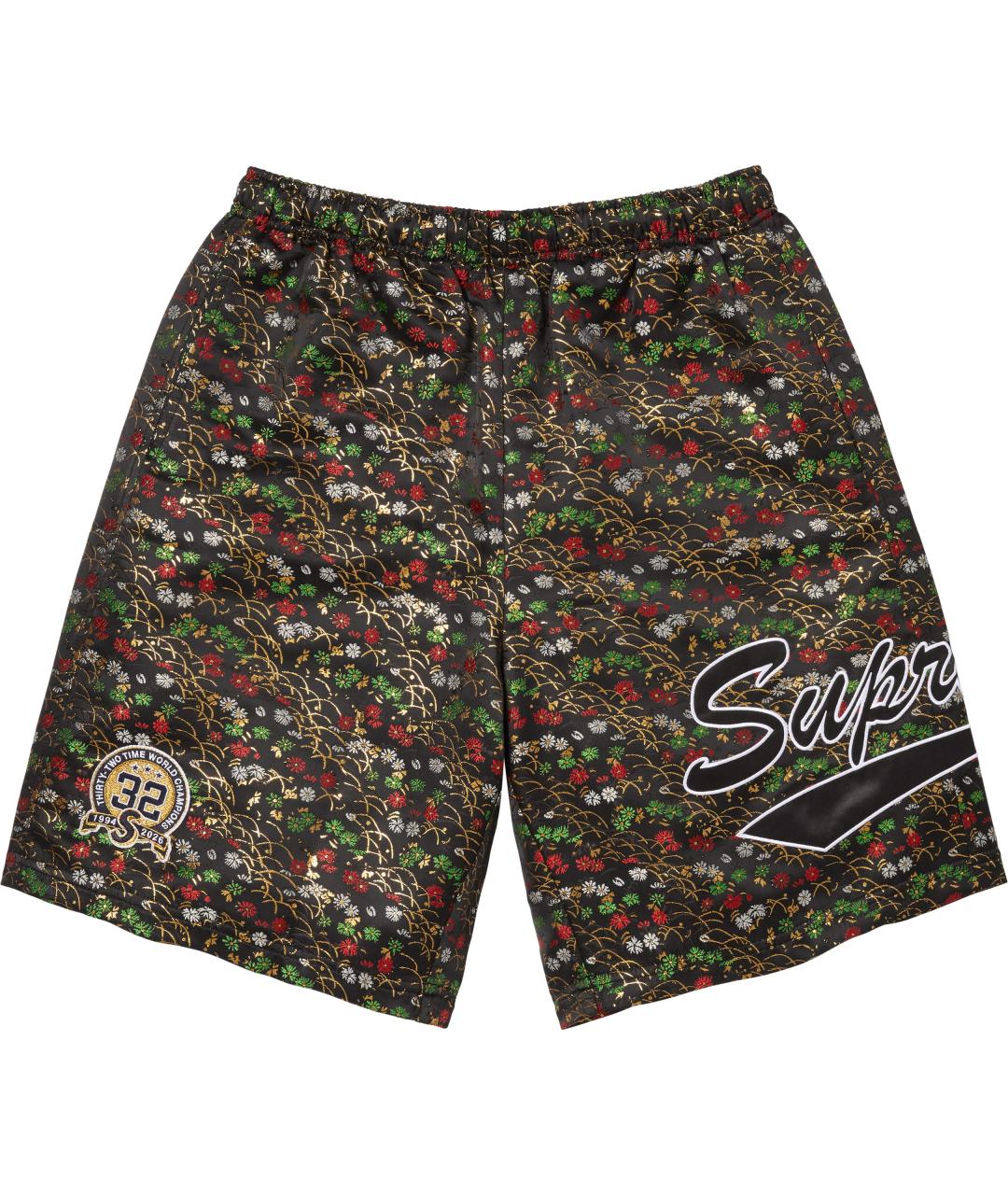 SUPREME Зеленые шорты, фото 1