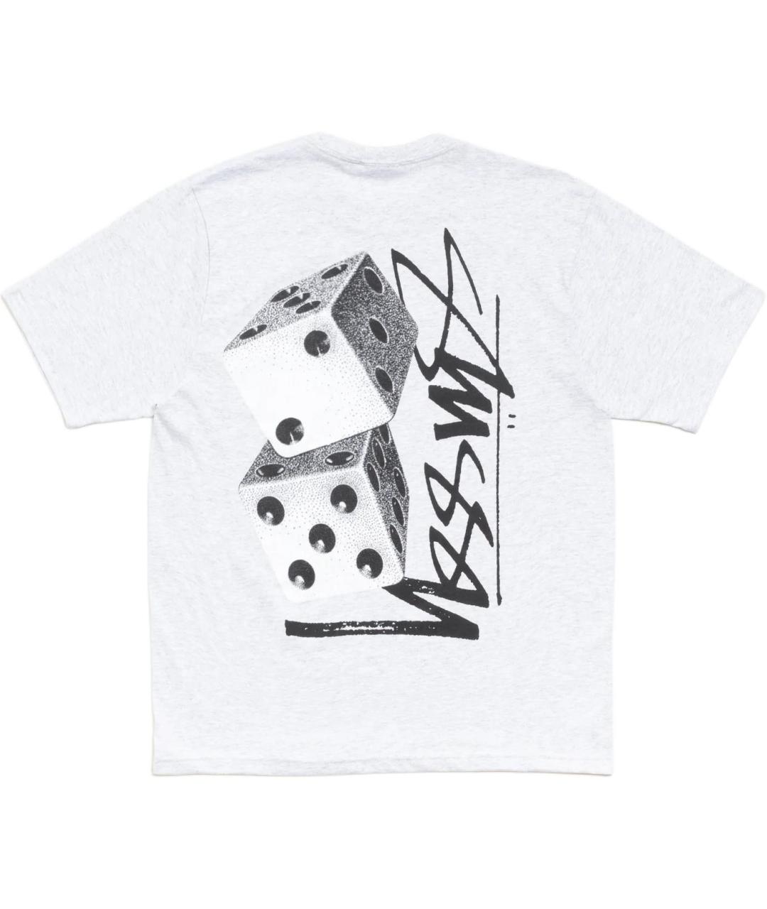 STUSSY Серая футболка, фото 2