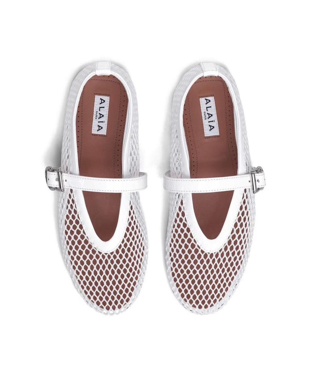 ALAIA Белые балетки, фото 4