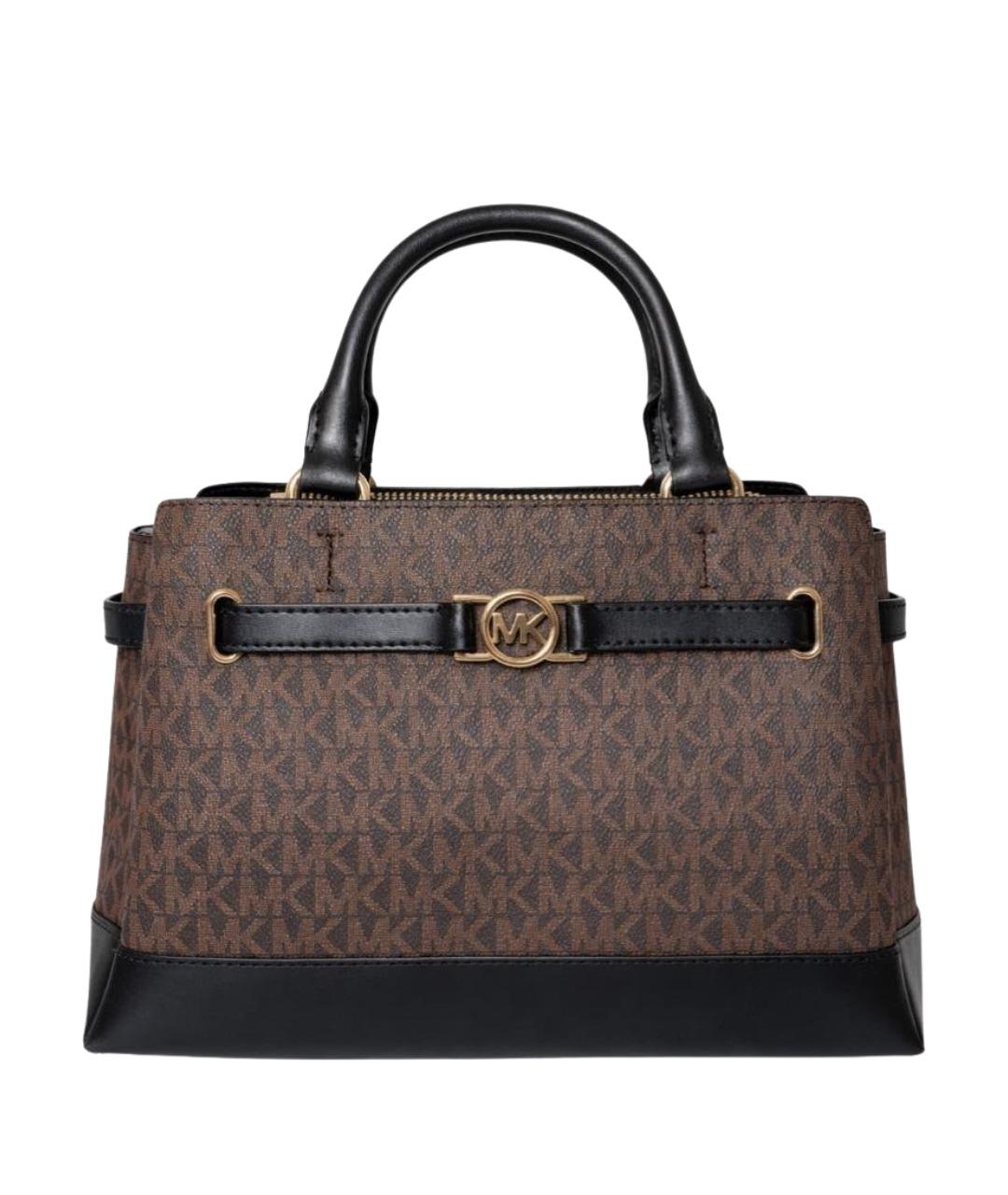 MICHAEL KORS Коричневая сумка с короткими ручками, фото 1