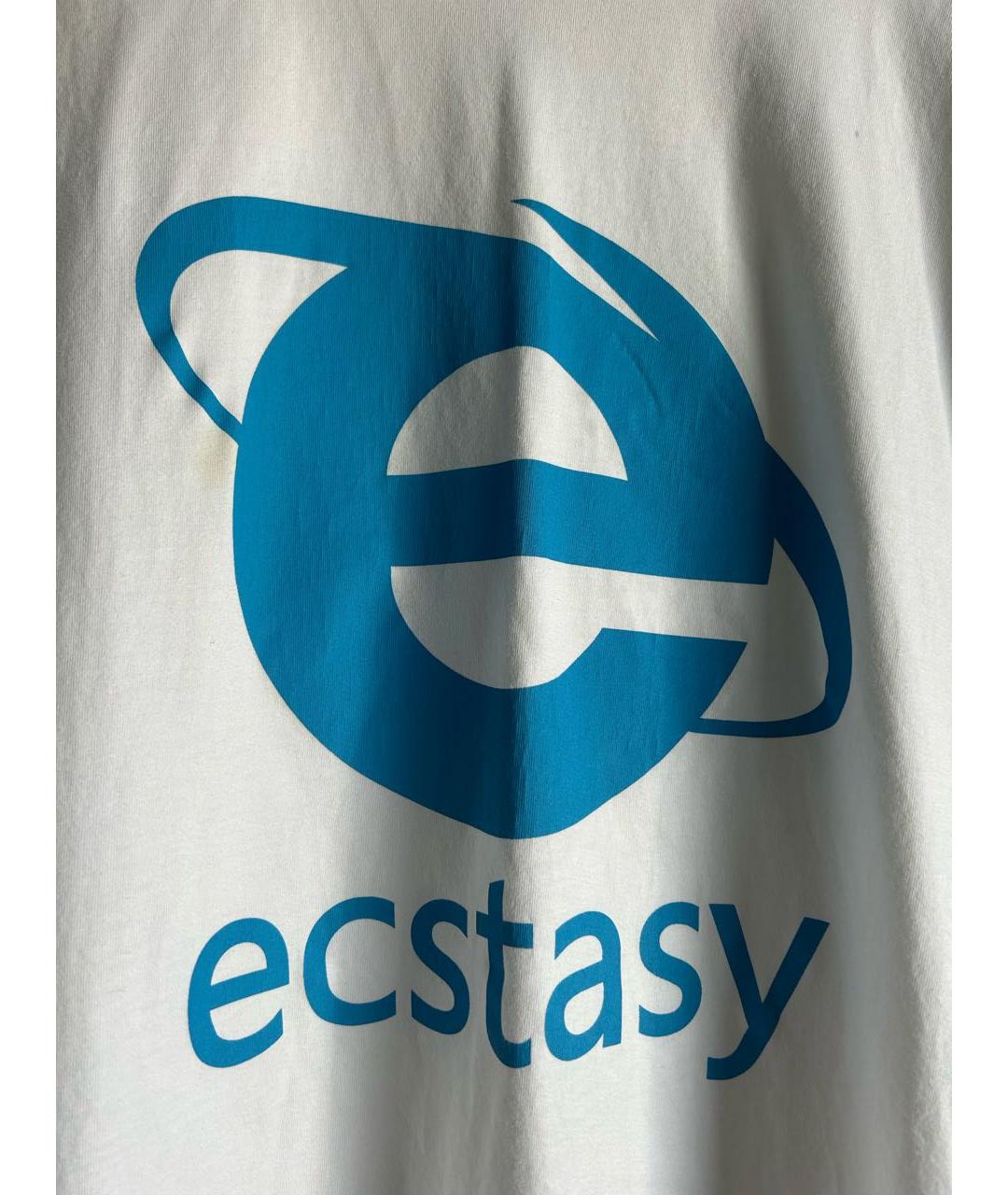 VETEMENTS Белая хлопковая футболка, фото 4