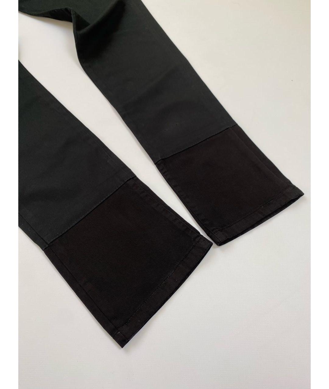 DSQUARED2 Черные хлопковые прямые джинсы, фото 8