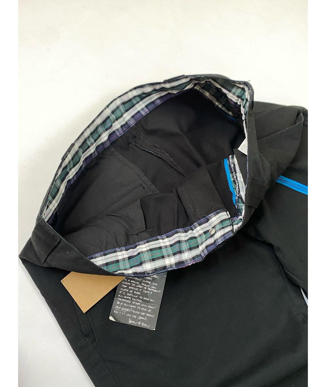 DSQUARED2 Черные хлопковые прямые джинсы, фото 3