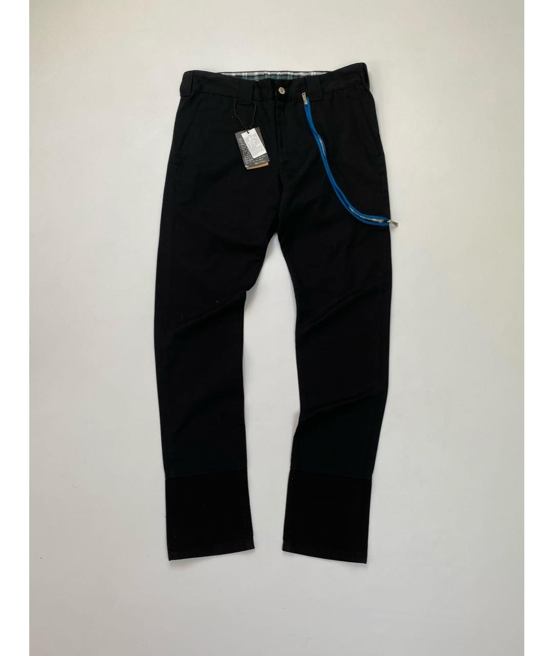 DSQUARED2 Черные хлопковые прямые джинсы, фото 9