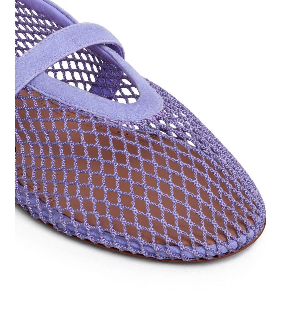 ALAIA Фиолетовые замшевые балетки, фото 3