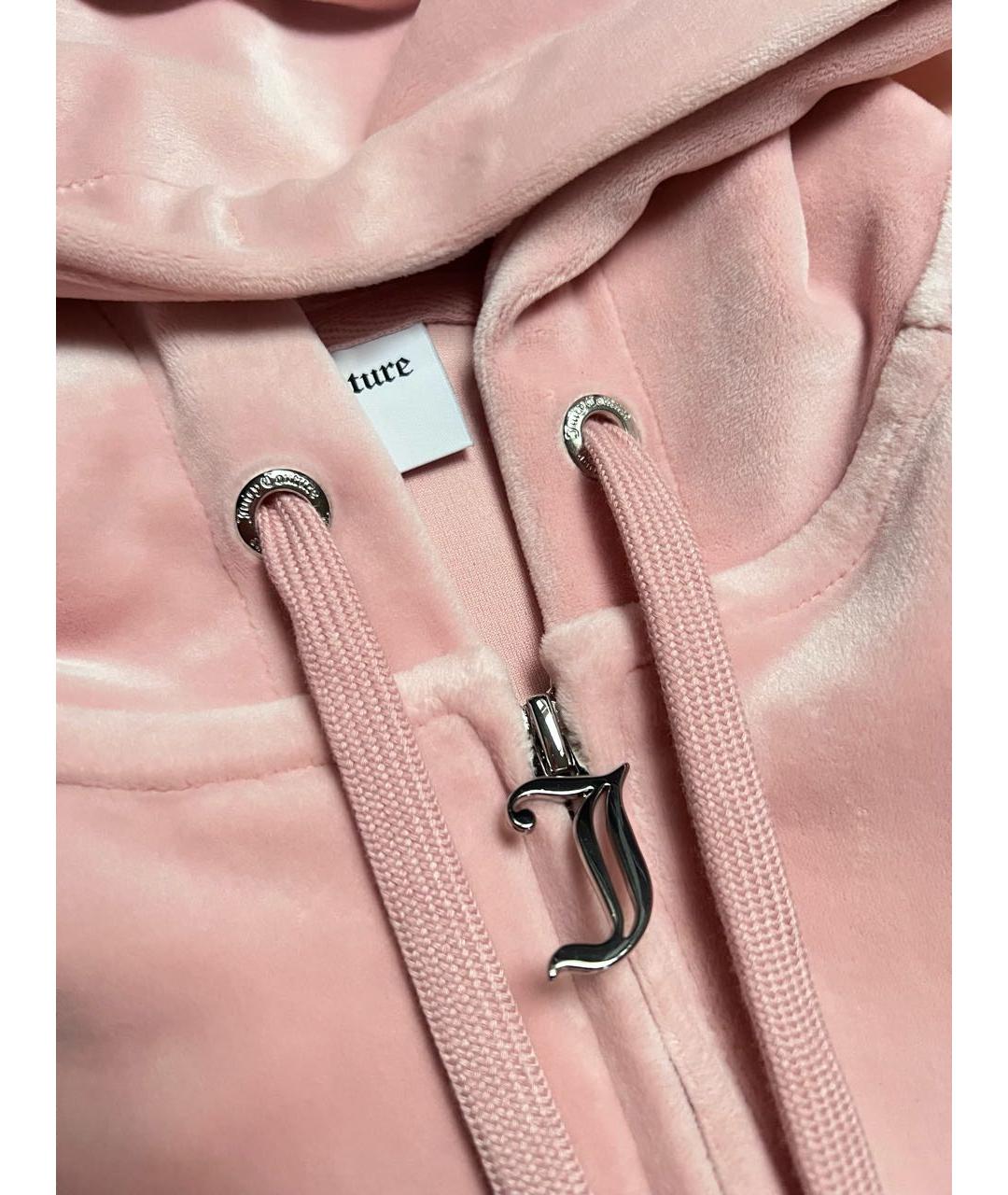 JUICY COUTURE Коралловый велюровый спортивные костюмы, фото 4