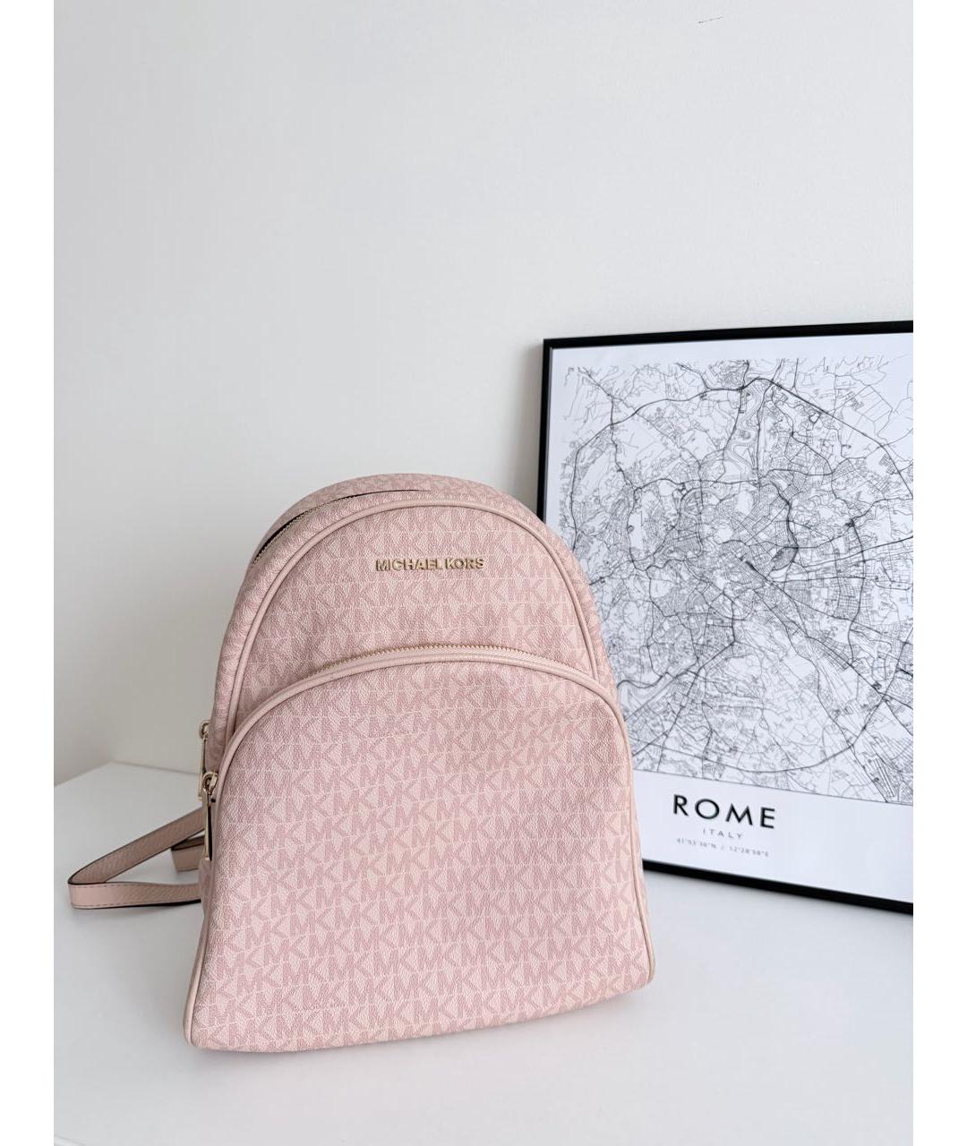 MICHAEL KORS Розовый рюкзак, фото 9