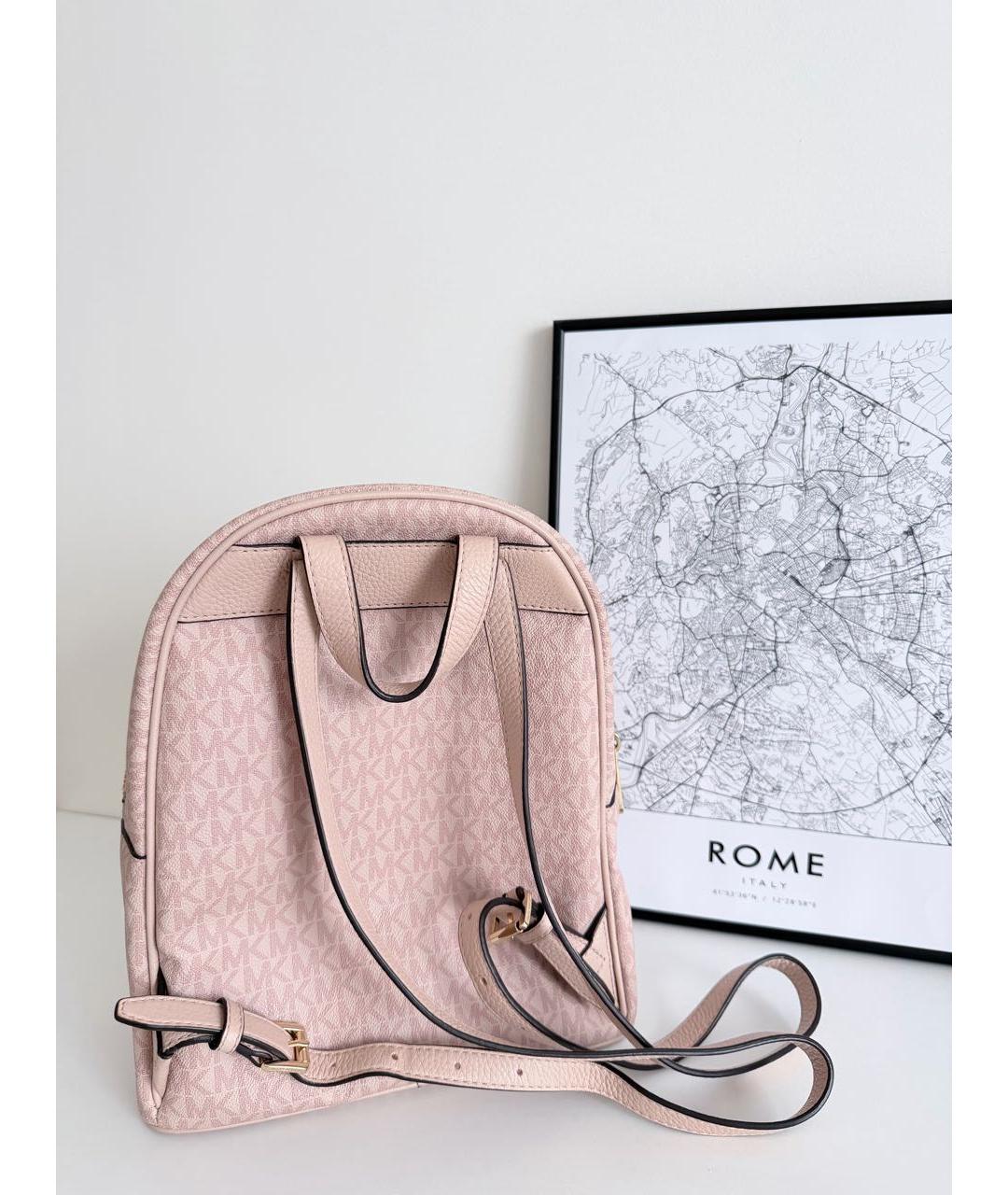MICHAEL KORS Розовый рюкзак, фото 3