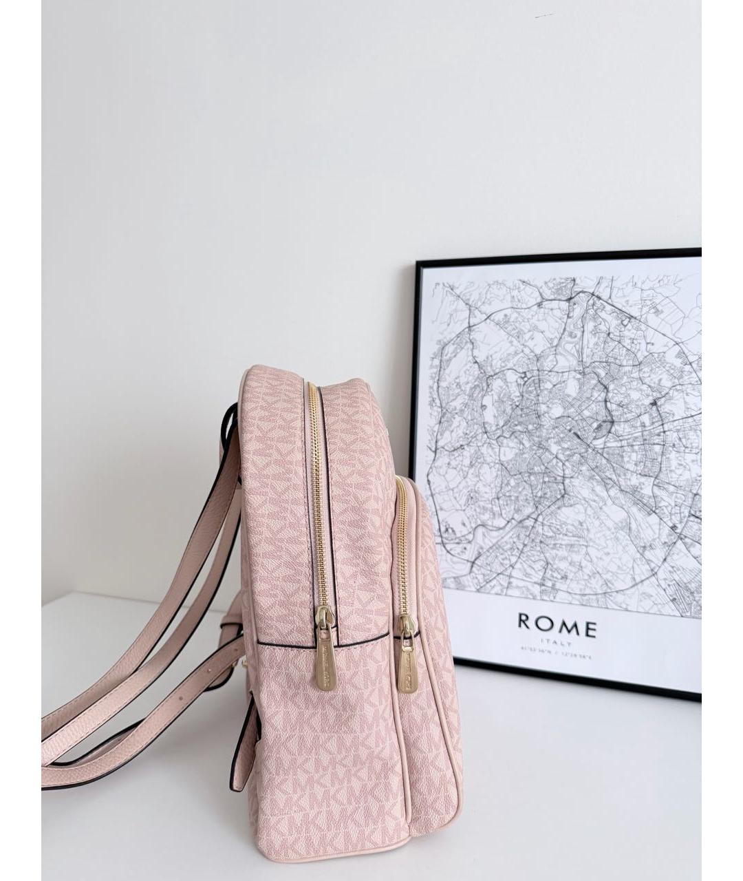 MICHAEL KORS Розовый рюкзак, фото 2