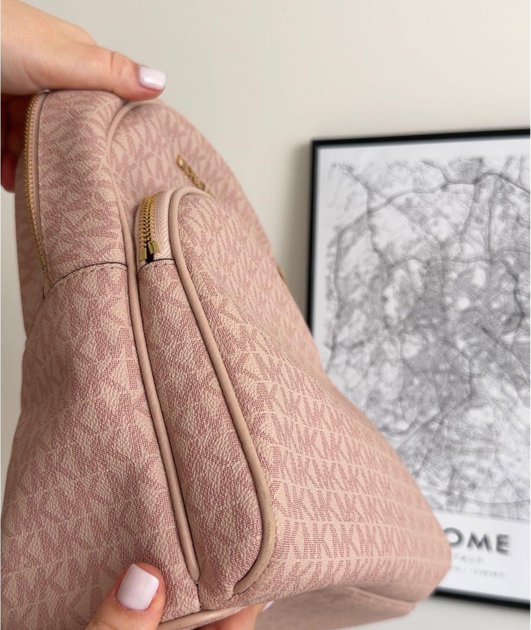 MICHAEL KORS Розовый рюкзак, фото 7