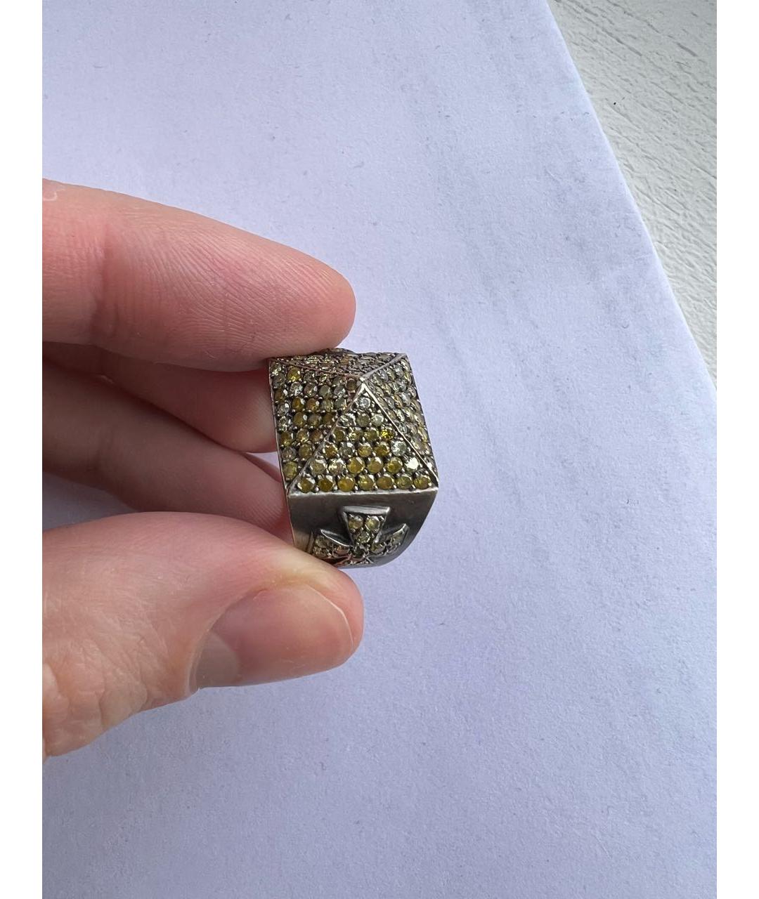 LOREE RODKIN Серое кольцо из белого золота, фото 2