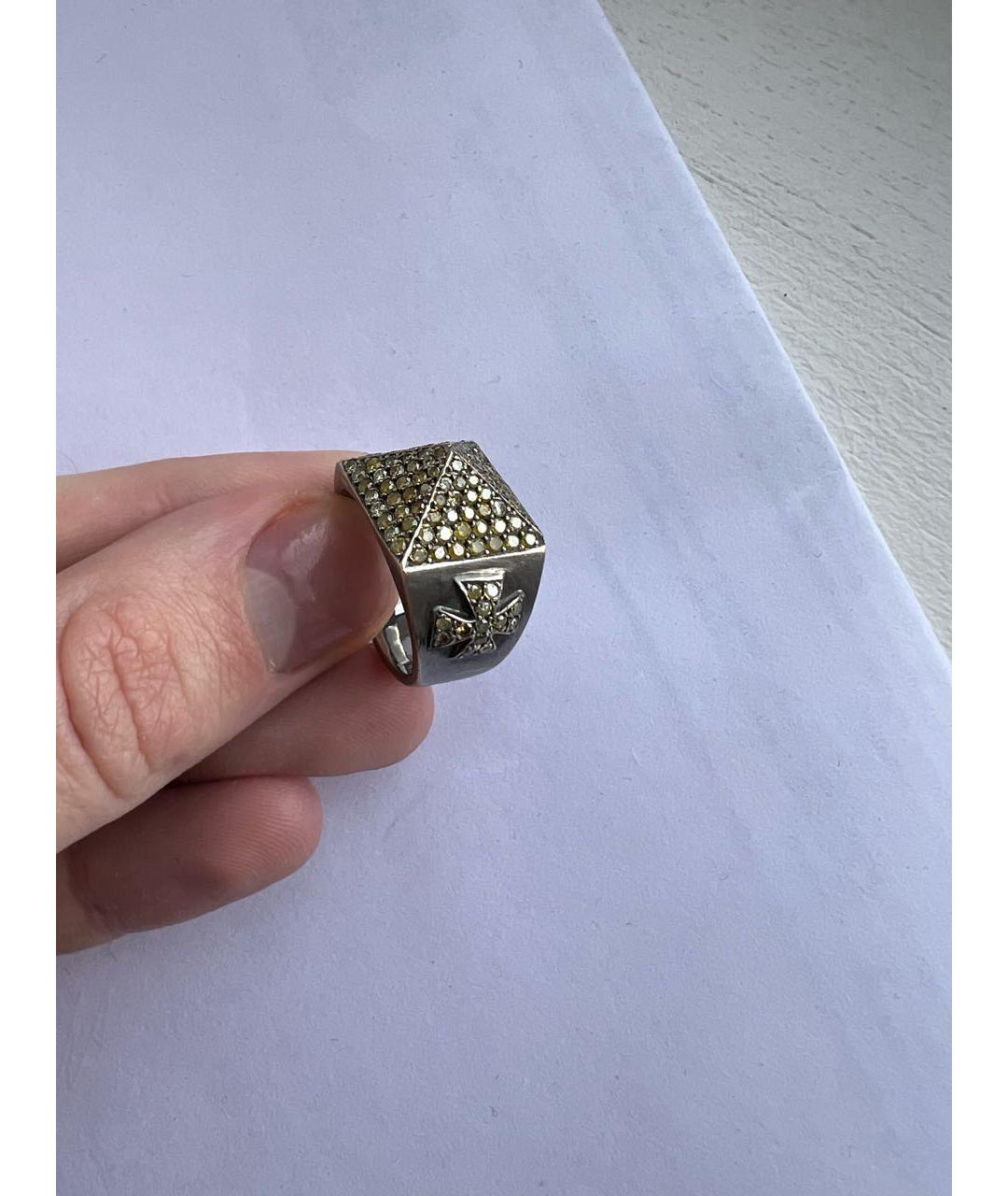 LOREE RODKIN Серое кольцо из белого золота, фото 3