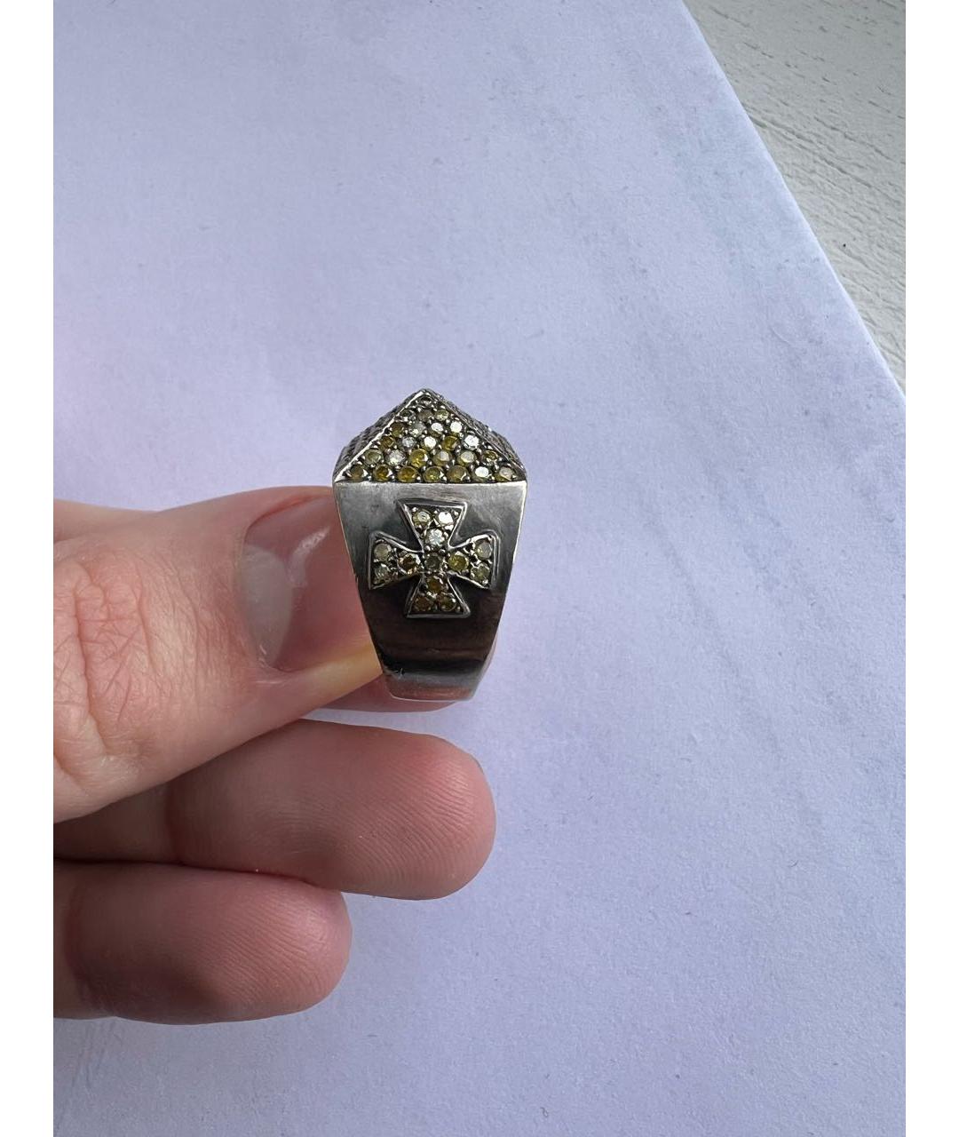 LOREE RODKIN Серое кольцо из белого золота, фото 4