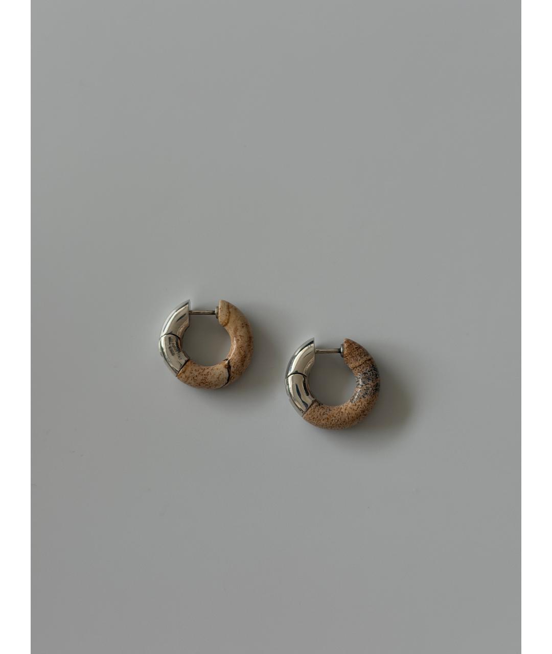 BOTTEGA VENETA Серебряные серебряные серьги, фото 5