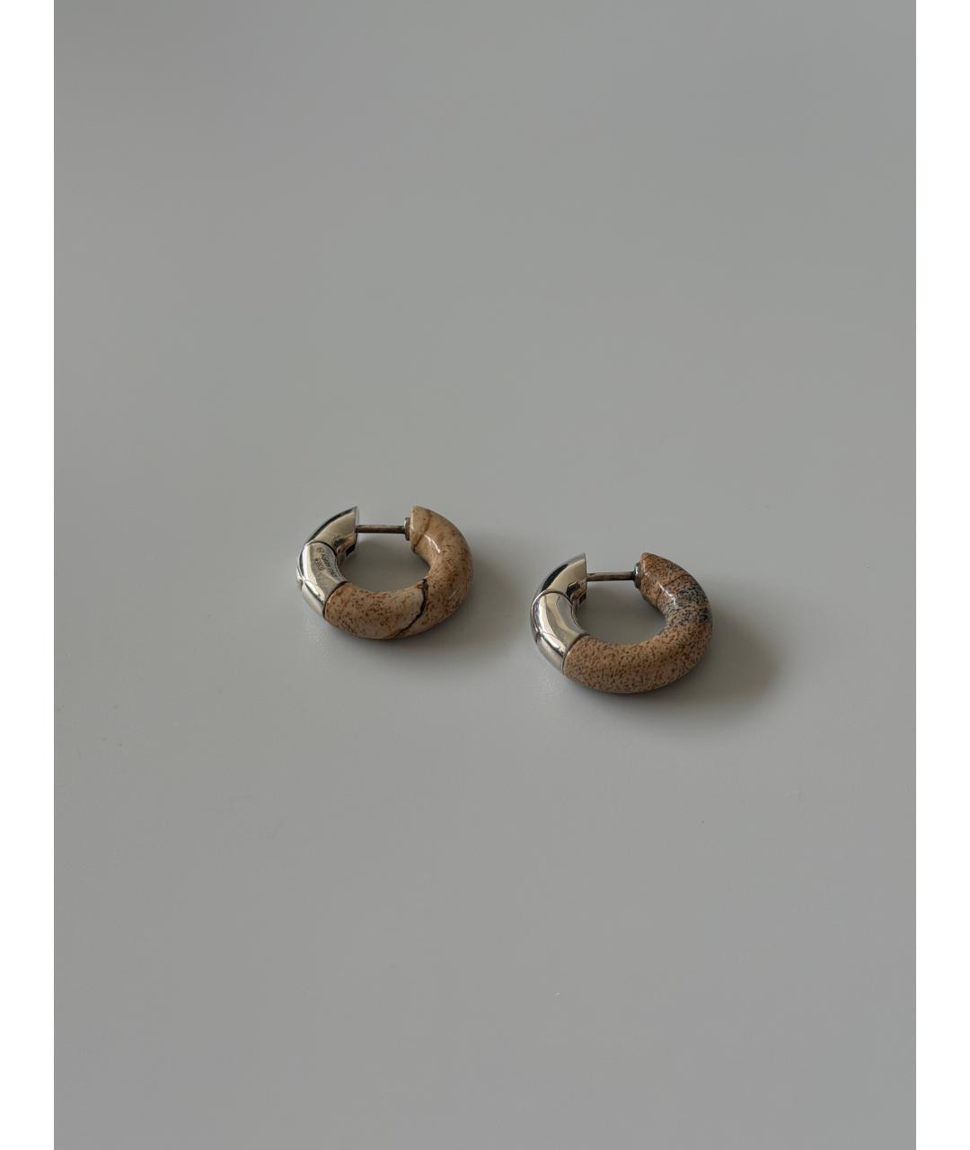 BOTTEGA VENETA Серебряные серебряные серьги, фото 2