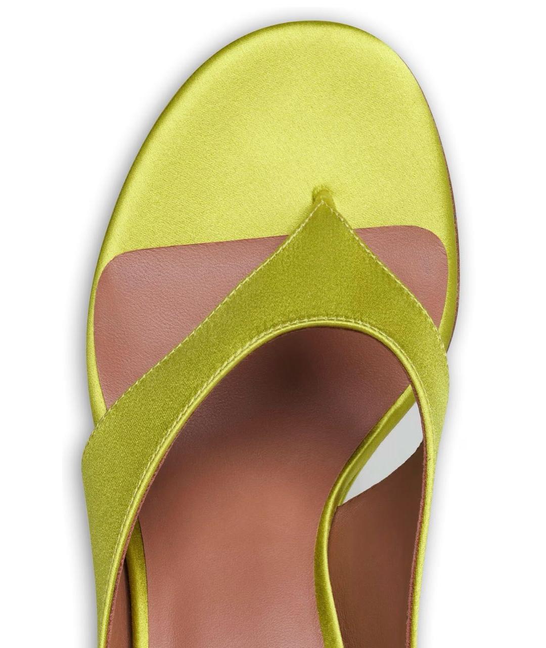 ALAIA Зеленые текстильные мюли, фото 4