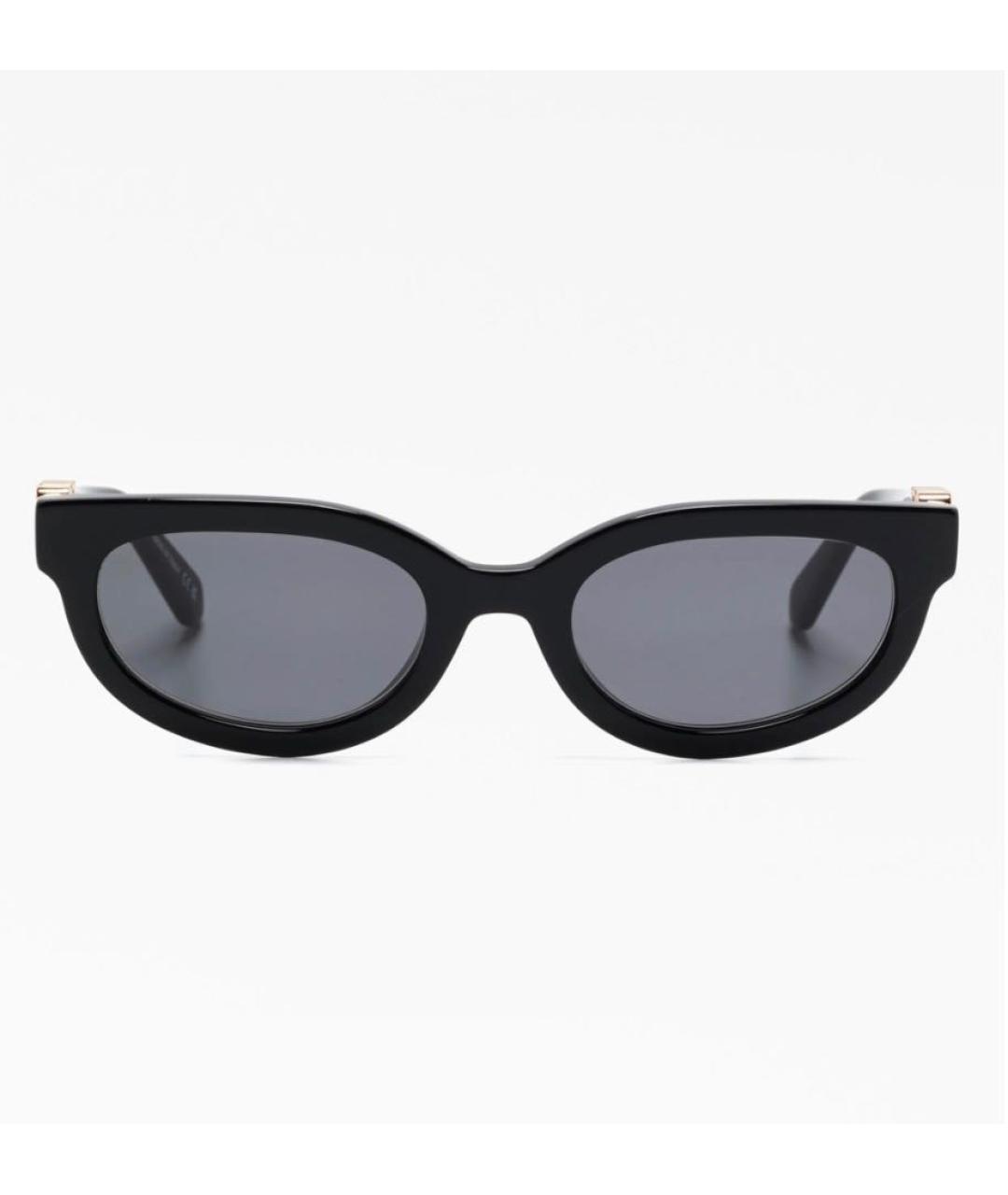 OFF-WHITE Черные пластиковые солнцезащитные очки, фото 6