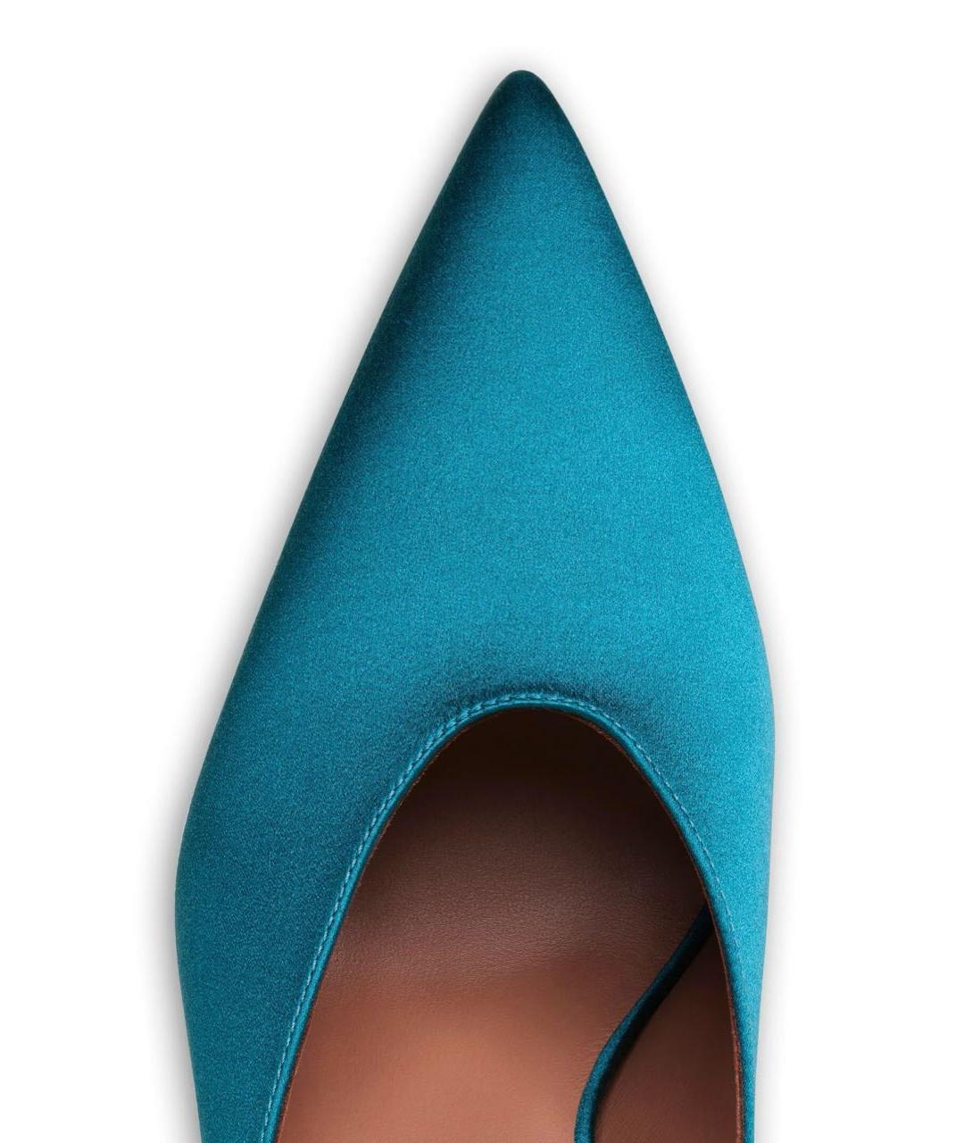 ALAIA Бирюзовые текстильные мюли, фото 4