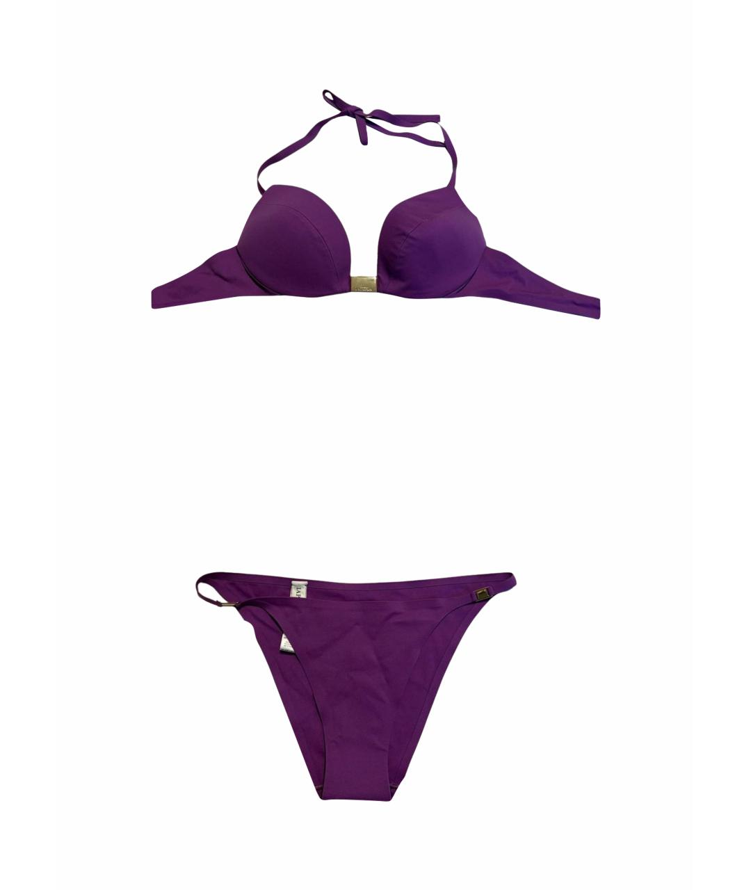 LA PERLA Фиолетовый полиамидовый купальник, фото 1