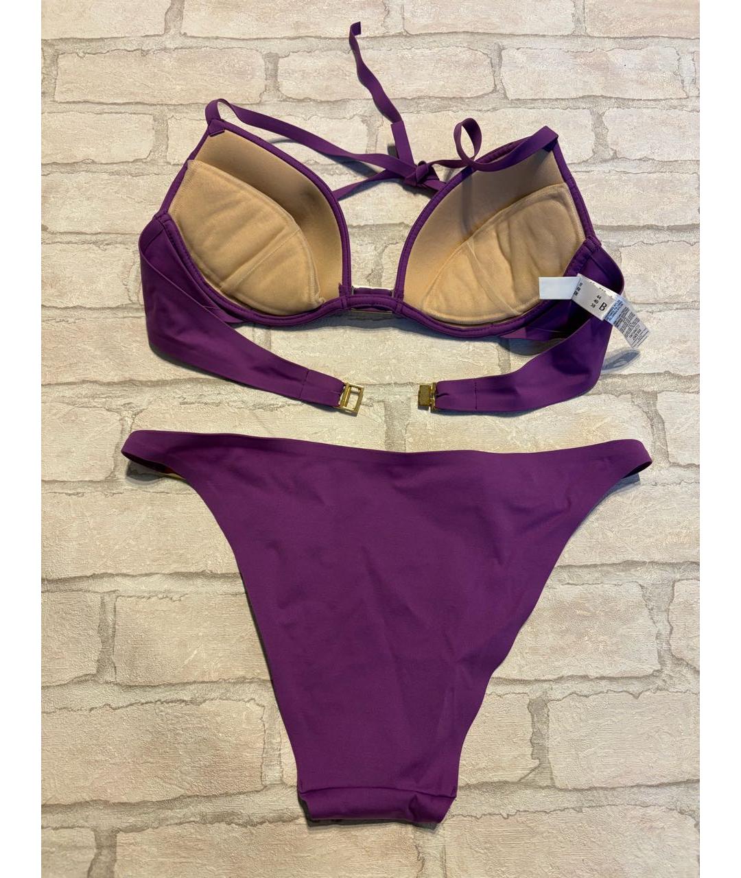 LA PERLA Фиолетовый полиамидовый купальник, фото 2